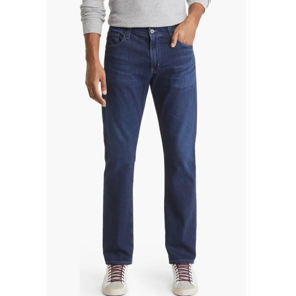 Adriano Goldshmeid Everett Slim Straight 38x34 denim jeans